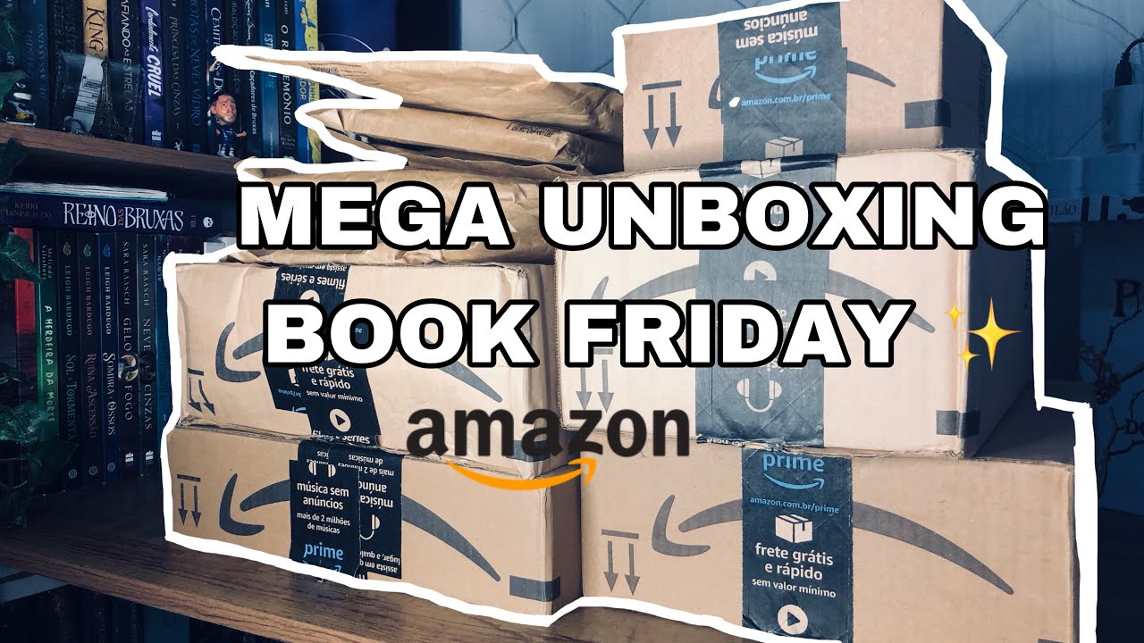UNBOXING BOOK FRIDAY ASMR - PARTE 1