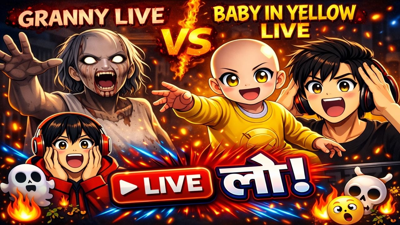 DON’T WATCH ALONE 👻🔴 LIVE THE BABY IN YELLOW -- Lets play #shorts #shortslive #horror #live