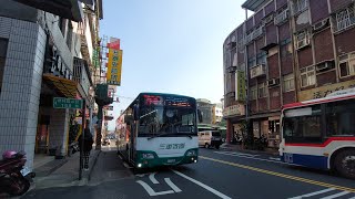（三重客運）新車上路 786 928-U7 新北板橋公車站-捷運新莊站（新莊郵局） 路程景