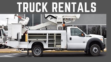DID YOU KNOW WE RENT BUCKET TRUCKS?