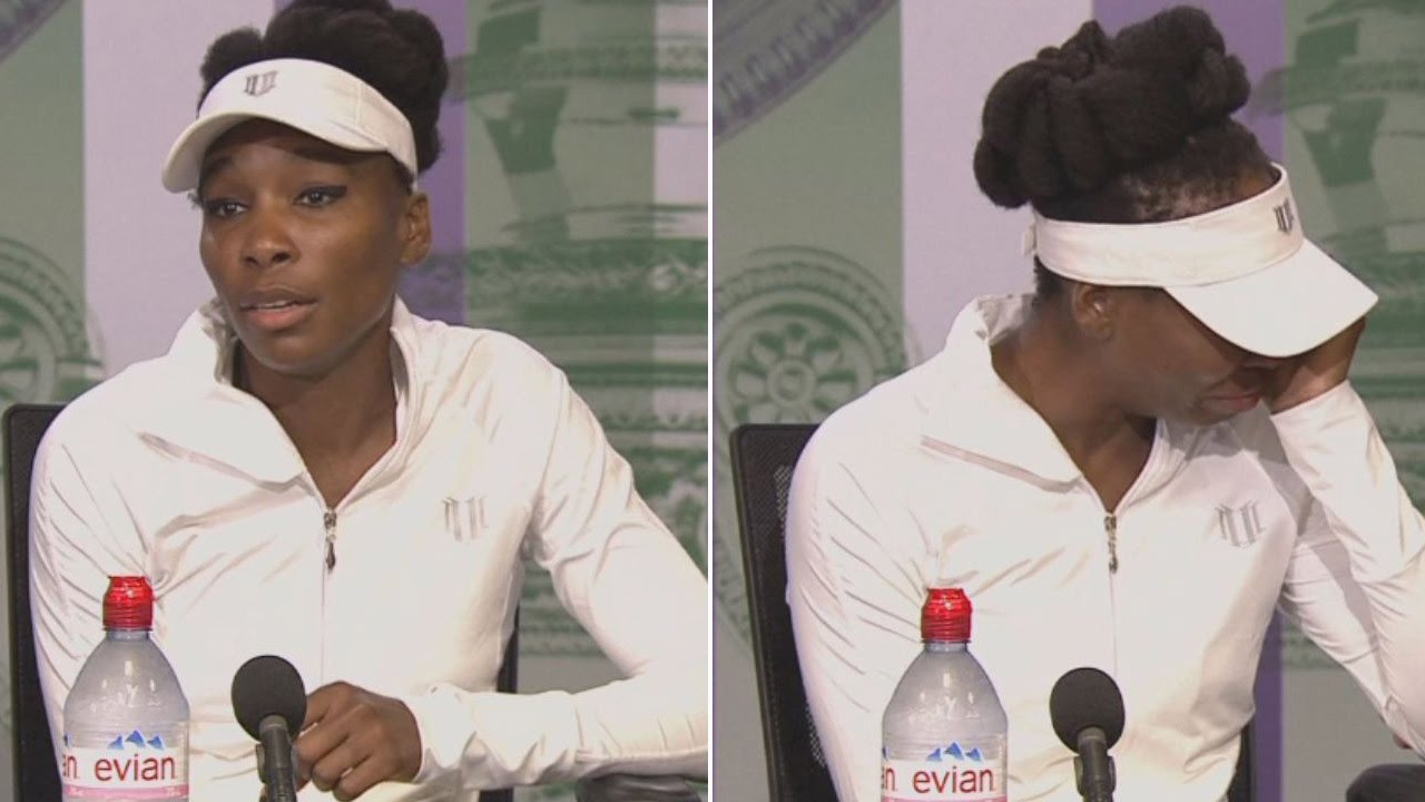 Venus Williams, at Wimbledon News Conference, 'Speechless' Over Fatal Crash