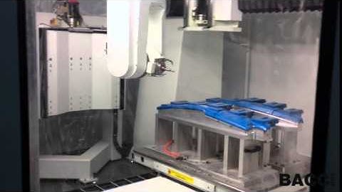BACCI - MASTER.MOULD - 5 AXES CNC MACHINING CENTRE - GM CAR COMPONENTS