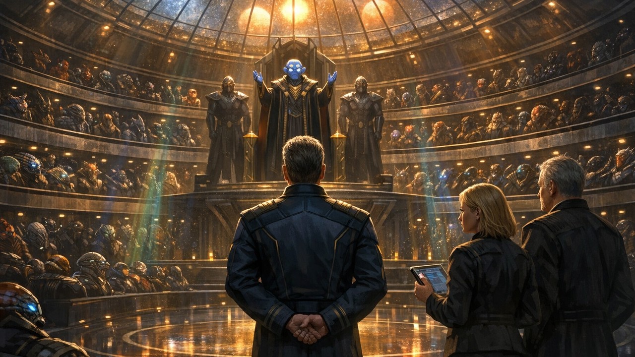 El Consejo Galáctico prohibió la Tierra    así la humanidad construyó su propio imperioHFY