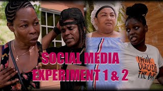 SOCIAL MEDIA EXPERIMENT 1&2