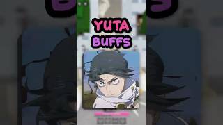 !!NUEVAS NOTICIAS del BUFF de YUTA en JUJUTSU SHENANIGANS!!  #roblox