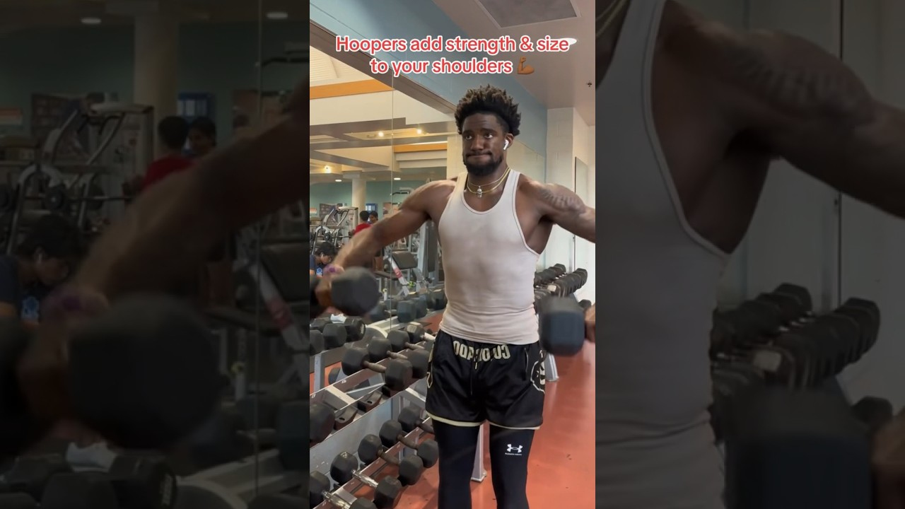 Тренировка плеч для баскетболистов 💪🏾🏀 