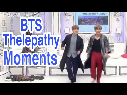 BTS: telepathy twins  방탄에서 텔레포트 // When you think BTS are seven twins