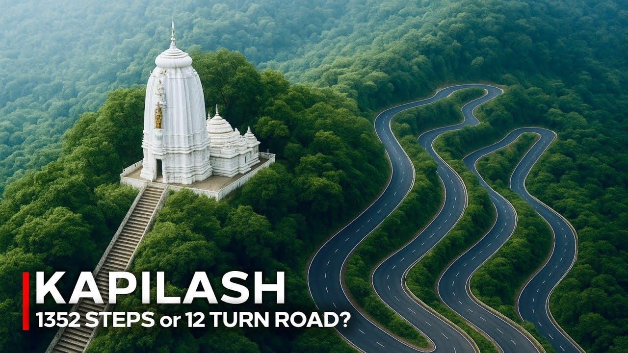 Kapilash Temple : 1352 Seedhiyaan ya 12 Mod Wali Road ? | Most Beautiful Places Of Odisha