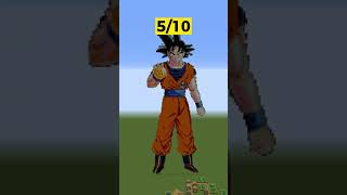 Goku PIXEL ART - DRAGON BALL MINECRAFT 🔥 screenshot 5