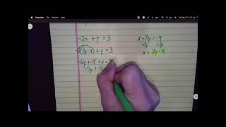 Algebra 2 Linear Systems Ch. 3 Study Guide