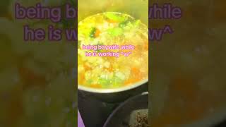 #femboy #fyp Meat and Vegetable soup