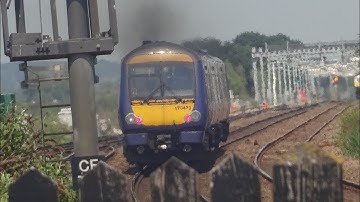 *BEST CLAG EVER FROM A DMU!!!* 170473 AT CHURCH FENTON ON ITS WAY THERE AND WAY BACK WITH MEGA CLAG!