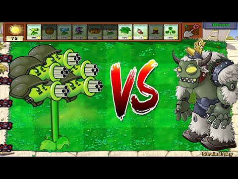 #1 Plants vs Zombies Hack – Gatling Pea vs Gargantuar Mới Nhất