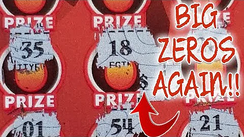 Big Win!! | Big Zeros Again!! | 3 $30 Raging Hot 7's From the NJ Lottery!! | Ticket Split with JMR!!