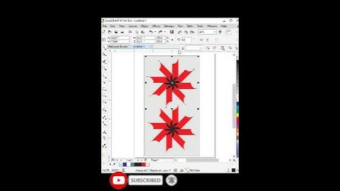 Flower CorelDraw Logo Design Tutorial (Trigon) | Nabeel Graphics | Best Corel draw Tutorial