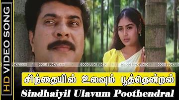Sindhaiyil Ulavum Poothendral Song | Nadavadikkai Movie | Mammootty, Shruti Hits | HD Song