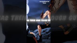 ACE predicted the future of LUFFY. HE IS GOING TO BECOME THE KING OF THE PIRATES....ONE PIECE 🏴☠️