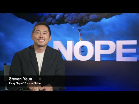 Steven Yeun During The Global Press Conference for Nope