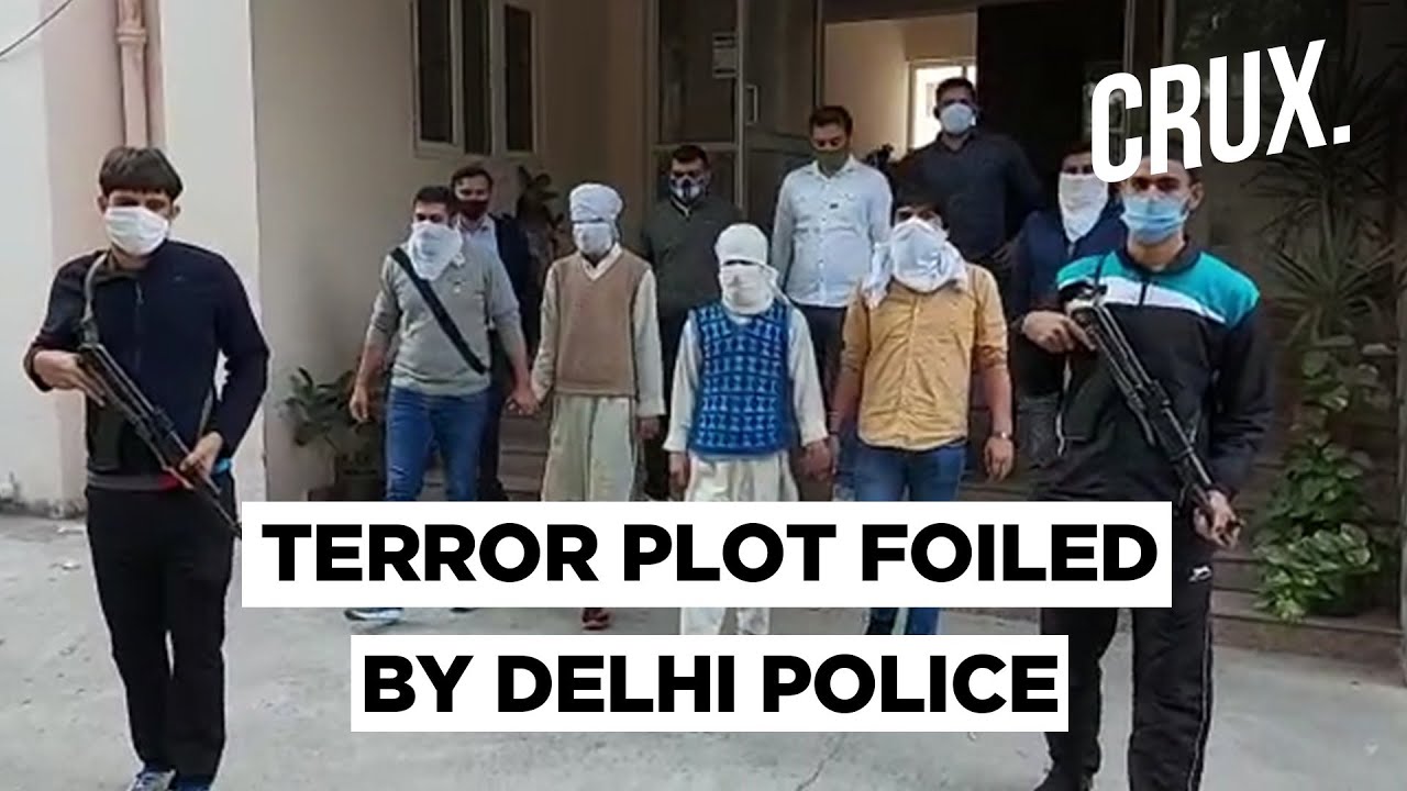 Delhi Police Arrest Two Suspected Militants, Foil Terror Attack - YouTube
