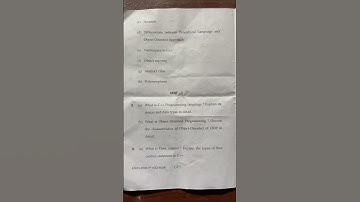 Bca 4th semester C++ programming question paper 2024 #mdu