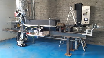 Indirect fired rotary kiln - 11 RPM tube rotation