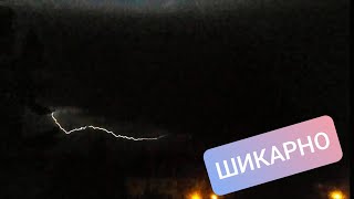картинка: МИКРОПОРЫВ С СИЛЬНОЙ ГРОЗОЙ НОЧЬЮ!(ПОЧТИ БЫЛ ГРАД)