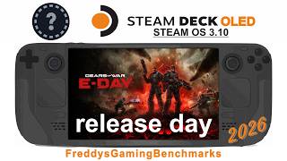 Gears of War E-Day on Steam Deck OLED with Steam OS 3.10