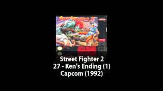 SNES - Street Fighter 2 - 27 - Kens Ending 1