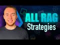 Every RAG Strategy Explained in 13 Minutes (No Fluff)