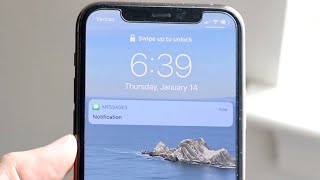 How To Hide Text Messages On iPhone Lock Screen! (2022) screenshot 2
