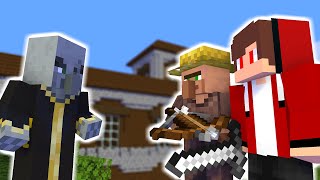 MAIZEN : JJ vs Pillager Revenge  Minecraft Animation JJ & Mikey