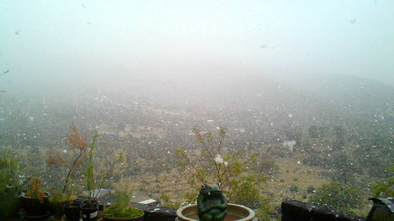 APRIL SNOW IN BODFISH, CA. 4/13/2012 YouTube