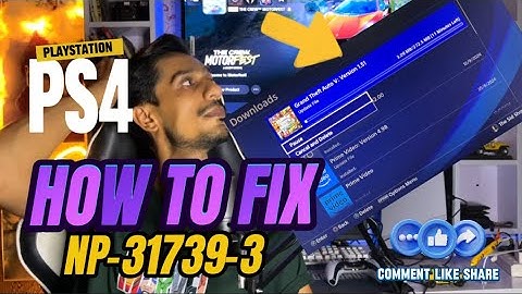 How To Fix PS4 Error NP-31739-3 Update File GamesAnd Applications ? PlayStation