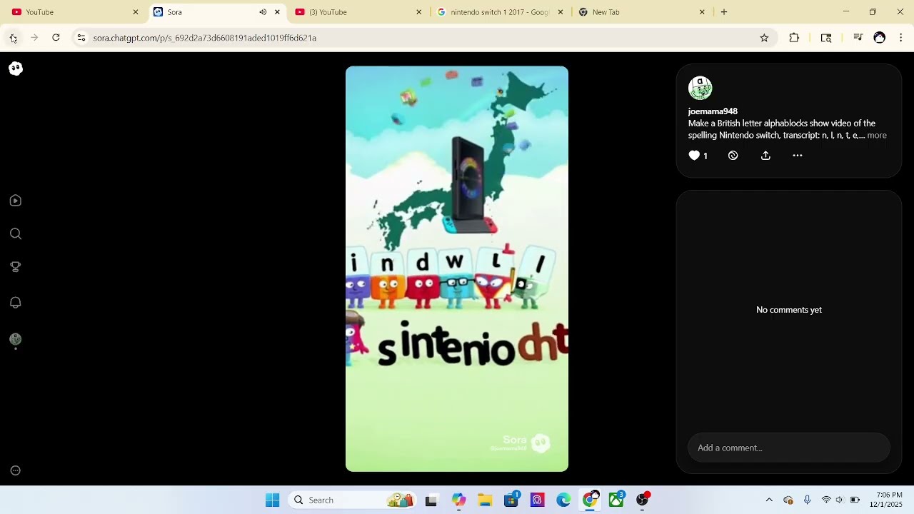 sora ai letter blocks alphablocks spell, ai Compilation