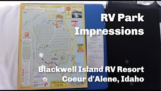 Blackwell Island RV Resort Impressions | Coeur d'Alene, Idaho