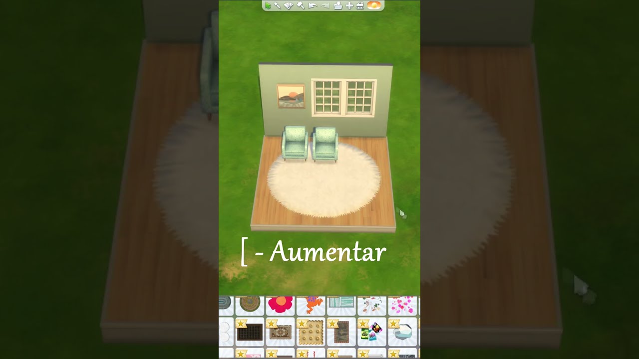 Dicas lindíssimas para iniciantes no The Sims 4. O cheat usado é o  bb.moveobjects. 