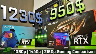 Intel Core i9-9900K [RTX 2080 S] vs Core i7-9700K [RTX 2070 S