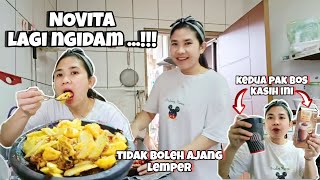 Novita Lagi Ngidam ⁉️Di Majikan Baru Bisa Makan Sesukanya Dan Kerja Seenaknya