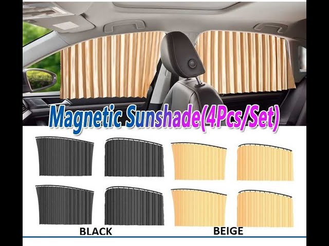 How to install Magnetic Cab Curtains 