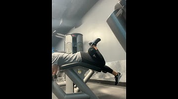 Single Leg 1 & 1/2 Rep Lying Hamstring Curl