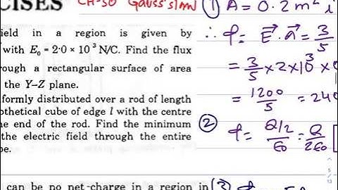 L2 HC Verma Solutions | Ch. 30 Gauss