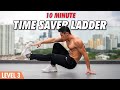 10 Minute Bodyweight Ladder | Time Saver Cardio (Level 3)