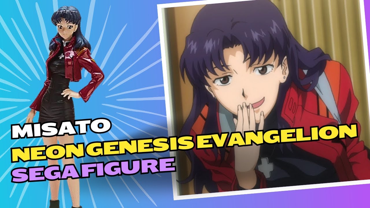 Neon Genesis Evangelion- Misato SEGA Premium Figure Unboxing