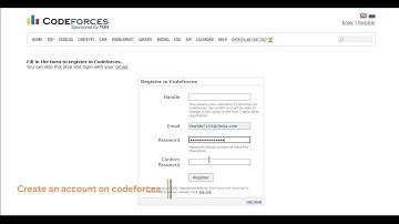 How to create an account and submit a problem on Codeforces