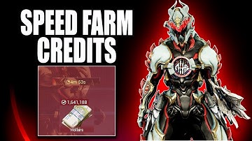 1.6 millions credits in 4:53sec | Fastest credit farm in Warframe 2025