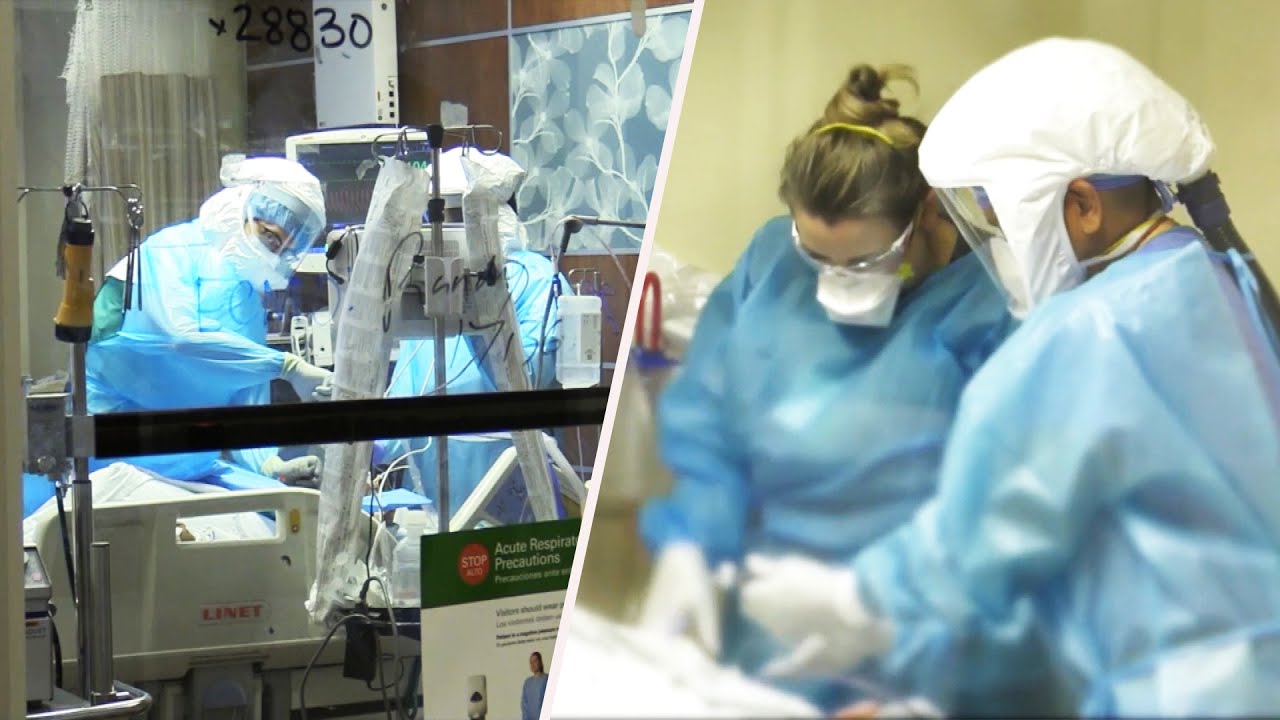 100,000 COVID-19 Patients Fight for Their Lives in Hospitals