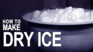 How to Make Dry Ice - With a Fire Extinguisher!
