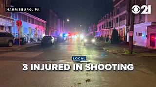 3 men hospitalized after Harrisburg shooting police investigation continues