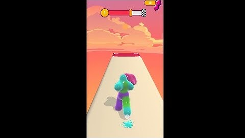 Blob Runner 3D Level 1|Android Funny Time Pass Game | Water Bubble Game| Blob Runner| Ashish Gaming