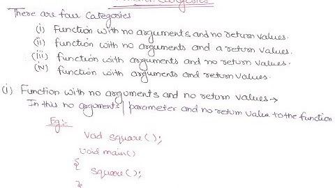 28- Functions With No Arguments No Return Value In C Programming Language In HINDI | Functions In C